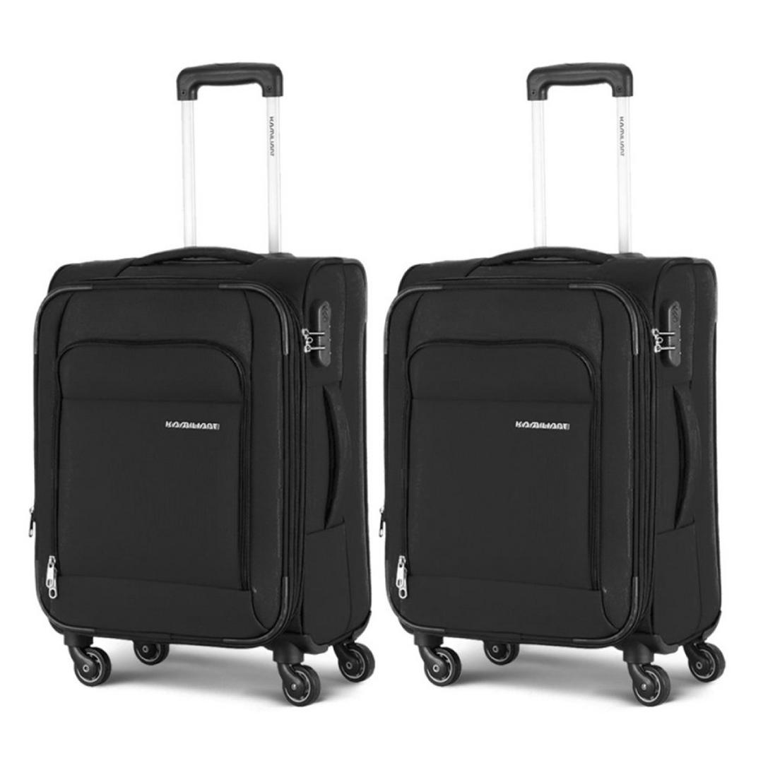 Two luggage Kamiliant Joyo Spinner 55cm Black