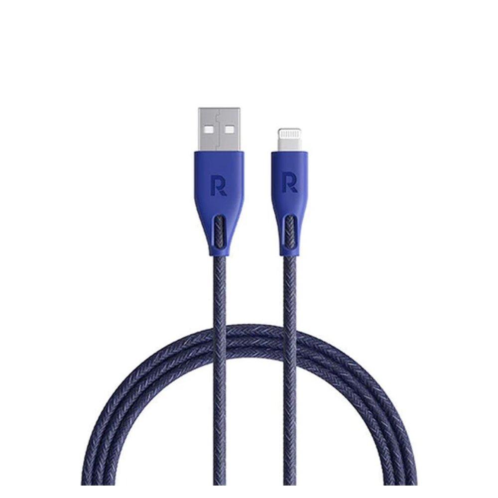 

Ravpower 1. 2m nylon usb a to lighting cable (rp-cb1026) | blue