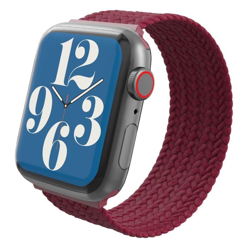 

Gear4 braided bands for apple watch 45/44/42mm - medium - maroon
