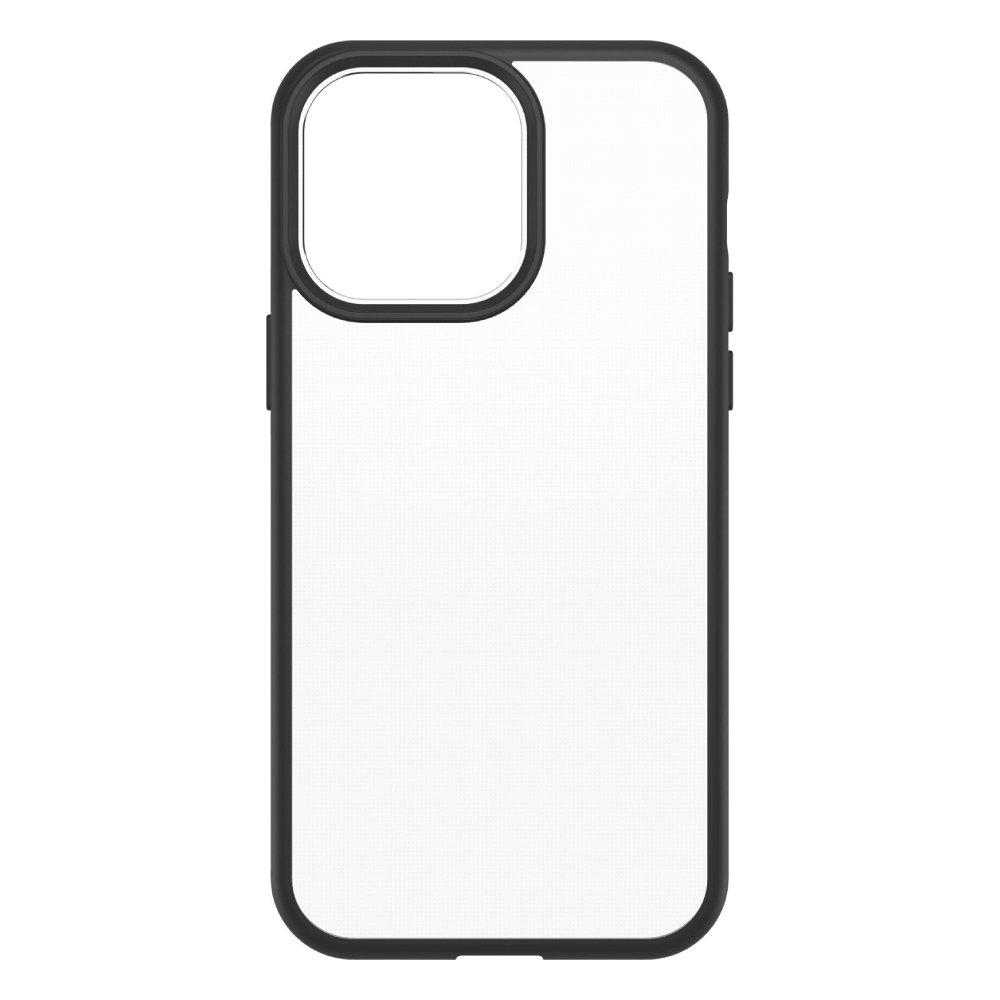 

Otterbox iphone 14 pro max react black case clear
