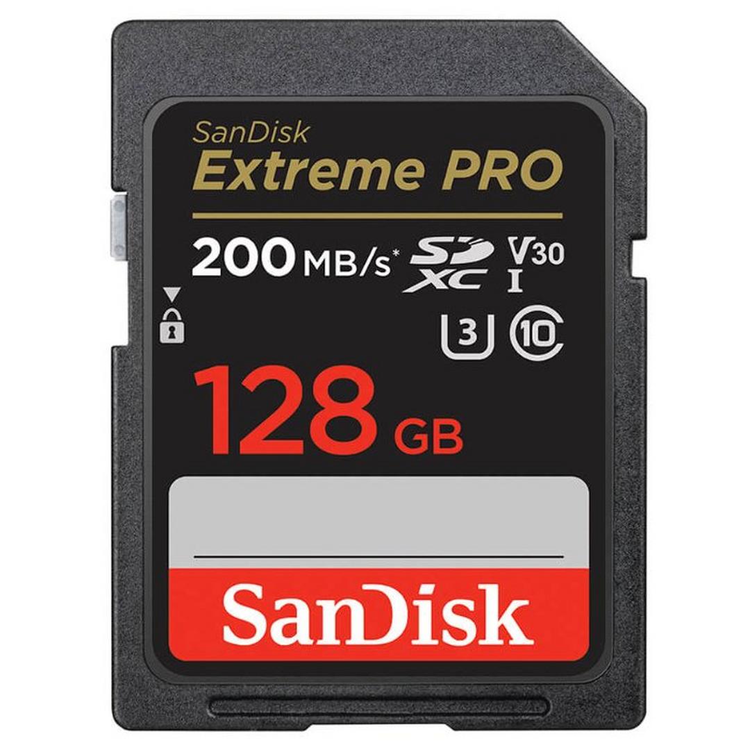 بطاقة ذاكرة سانديسك SDSDXXD-GN4IN بسعة 128 جيجا بايت