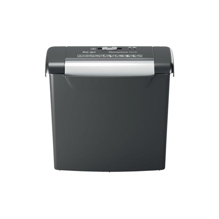 

Rexel momentum s206 strip cut paper shredder, 2104568 – grey