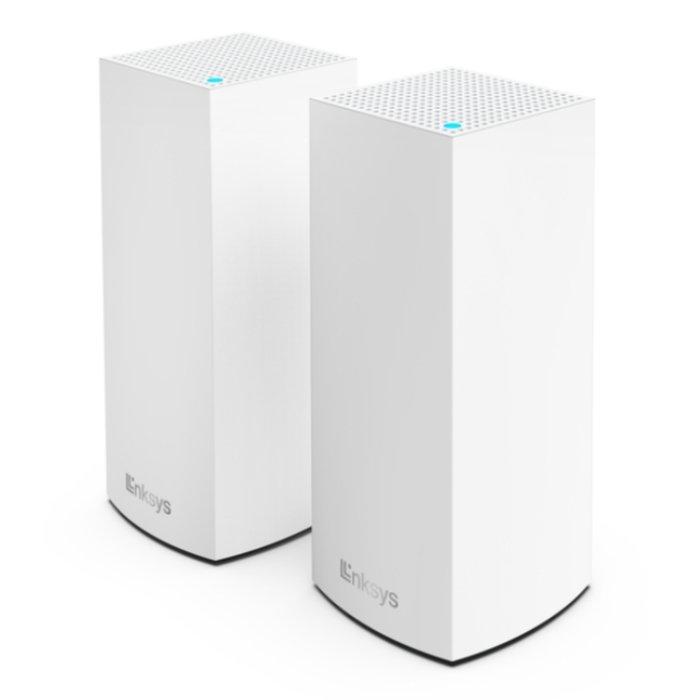 

Linksys atlas 6 mesh wifi 6 router, 2-pack, wireless ax, dual-band, mx2002-me - white