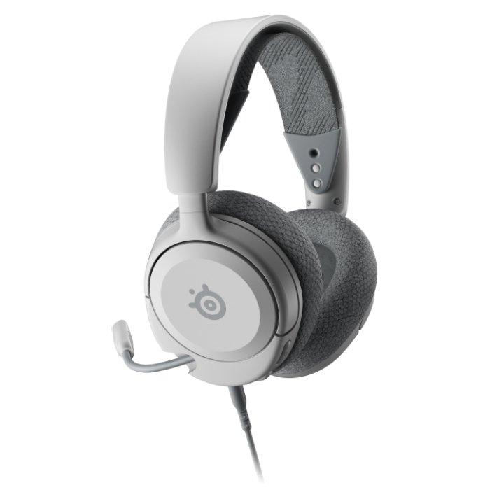 

Steelseries arctis nova 1p wired gaming headset - white