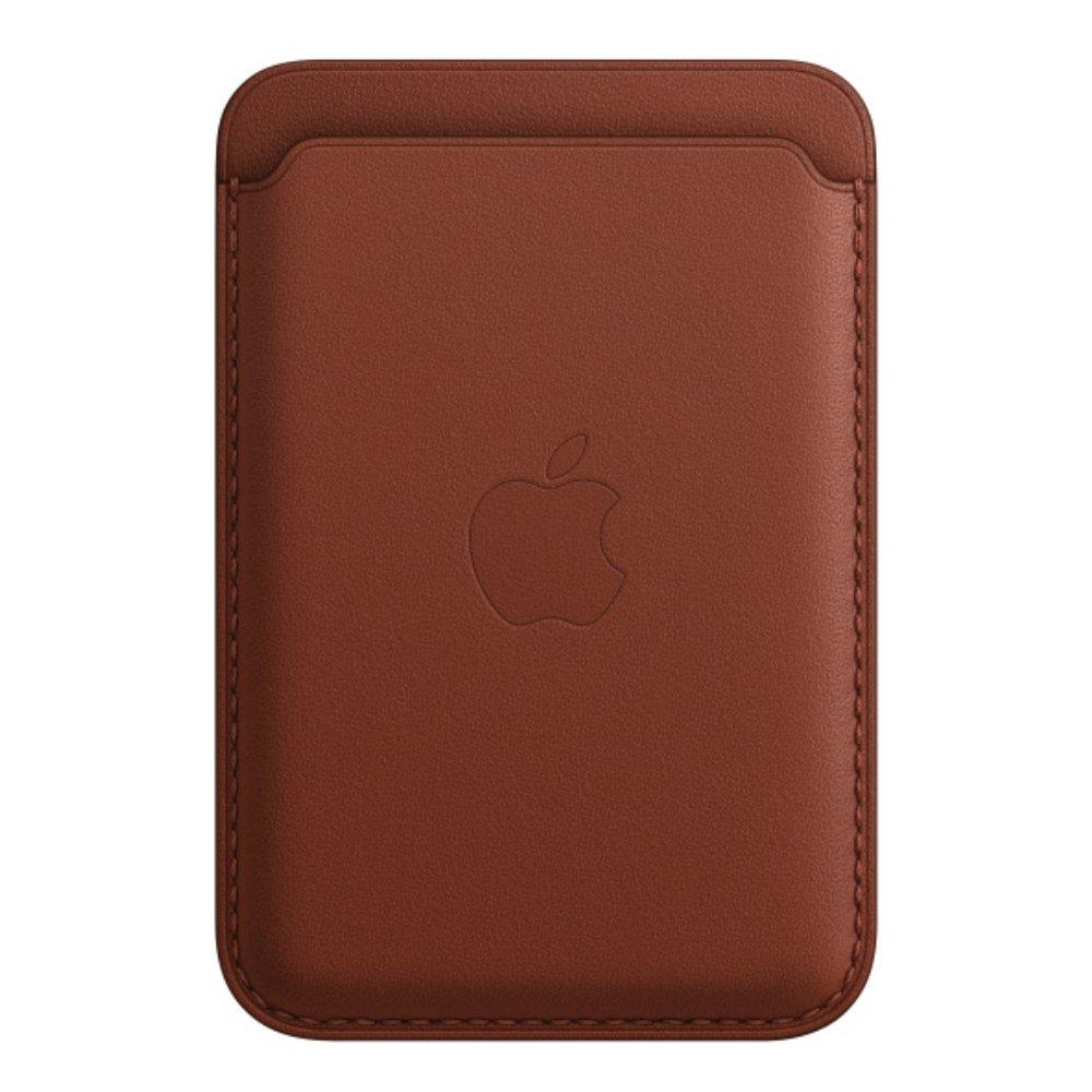 

Iphone leather wallet with magsafe - umber