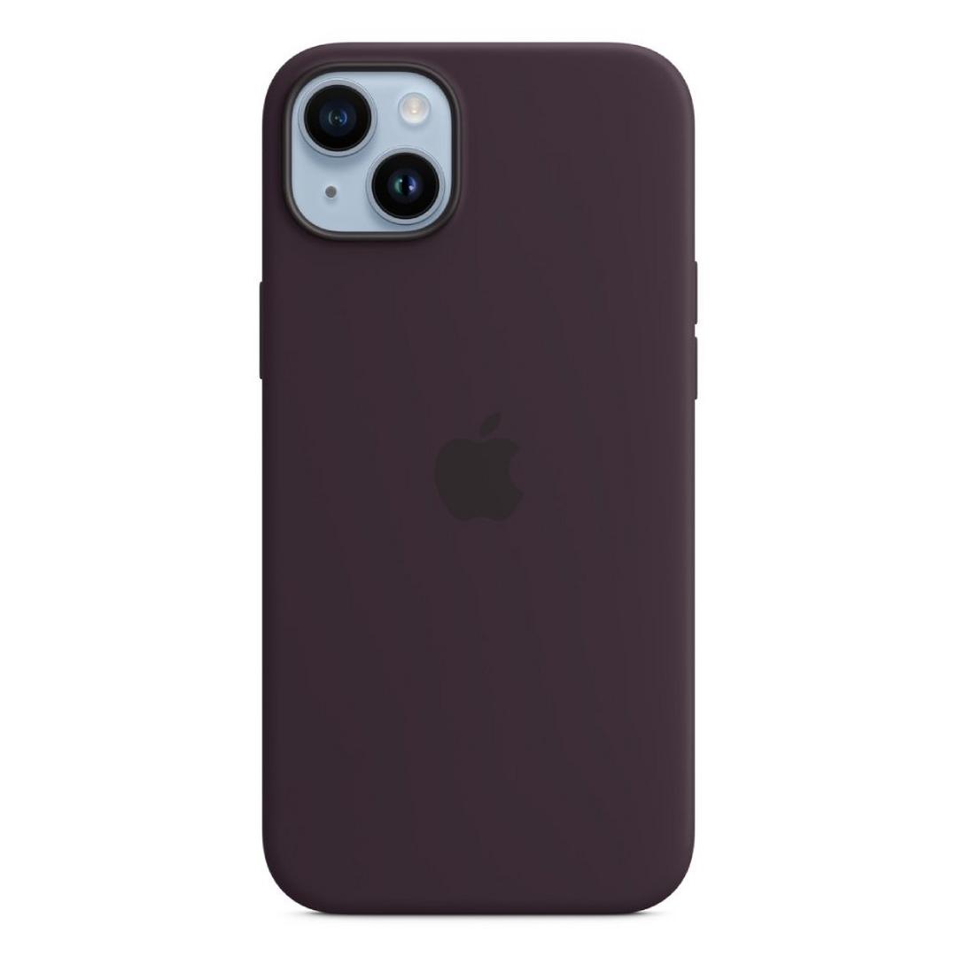 Apple iPhone 14 Plus Silicone Case with MagSafe | Elderberry