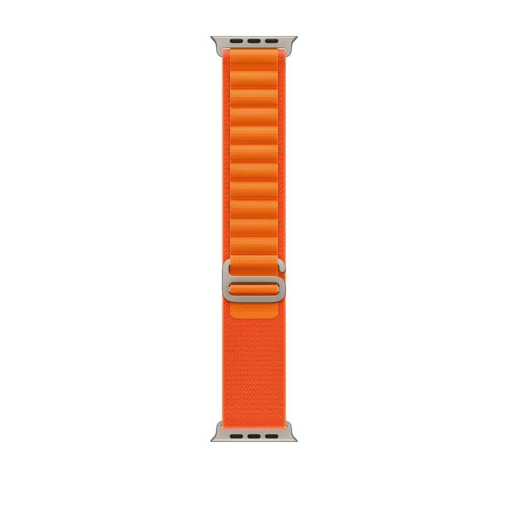

Apple alpine loop watch strap large, 49mm, mqe13zm/a - orange