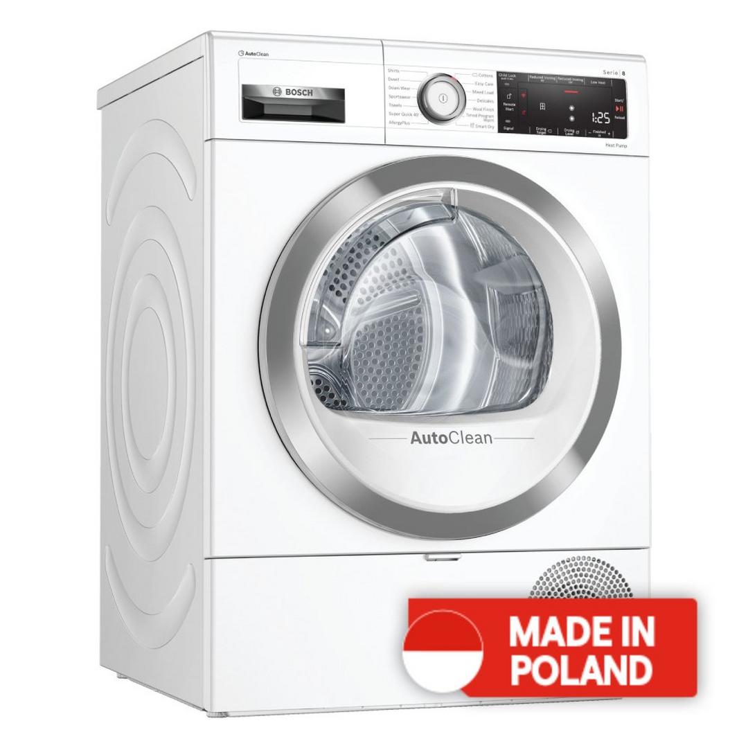 Bosch 9Kg Front Loading Condensation Dryer (WTX88RH9GB) | White