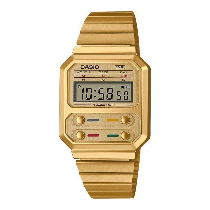 

Casio g-shock gent's digital 40mm watch (a100weg-9adf)