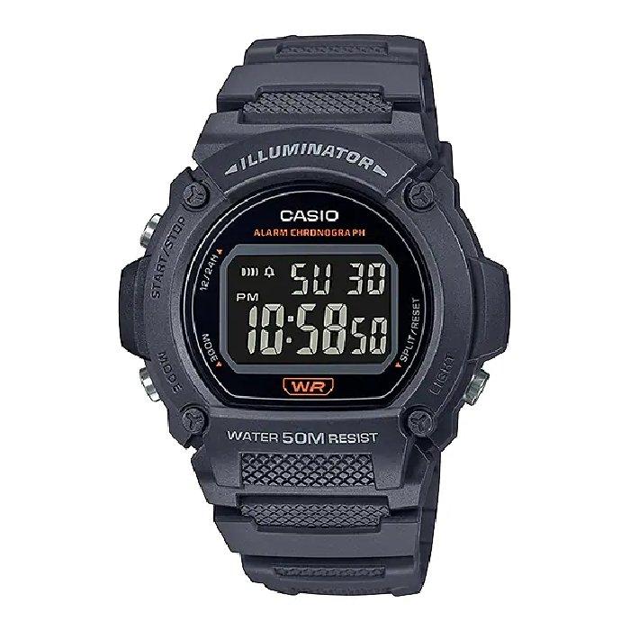 

Casio g-shock gent's digital 48mm watch (w-219h-8bvdf)