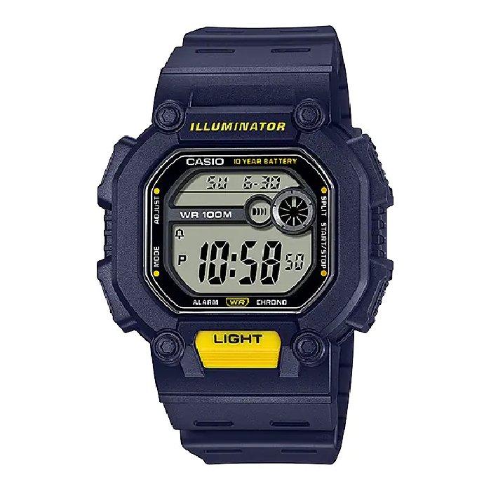 

Casio g-shock gent's digital 51mm watch (w-737h-2avdf)
