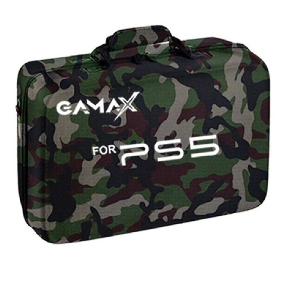 حقيبة تخزين لبلايستيشن 5 من جاماكس، SC-PS5-AG - أخضر جيشي