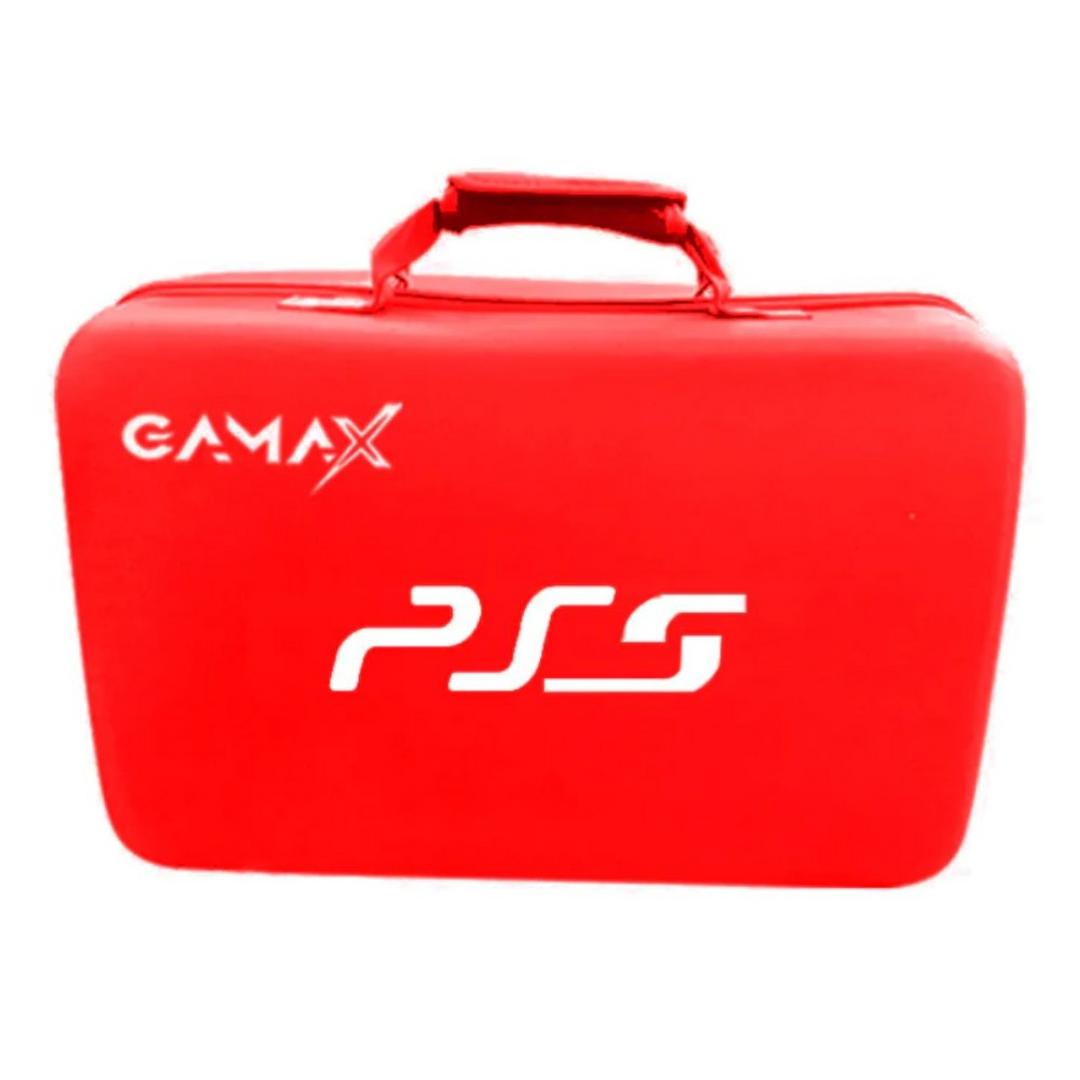 حقيبة تخزين للبلايستيشن 5 من جيماكس - أحمر