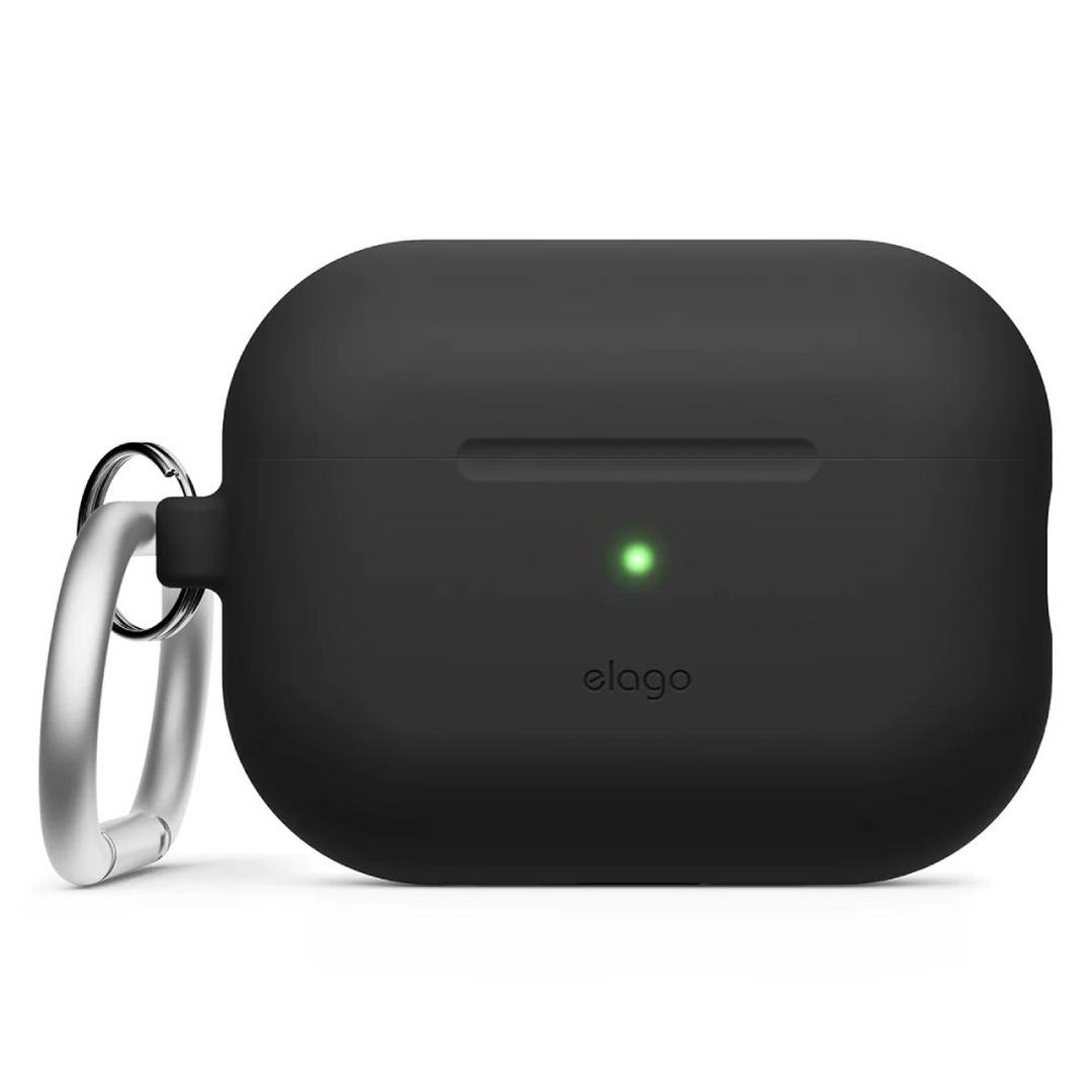 Elago AirPods Pro 2 Silicone Hang Case Black