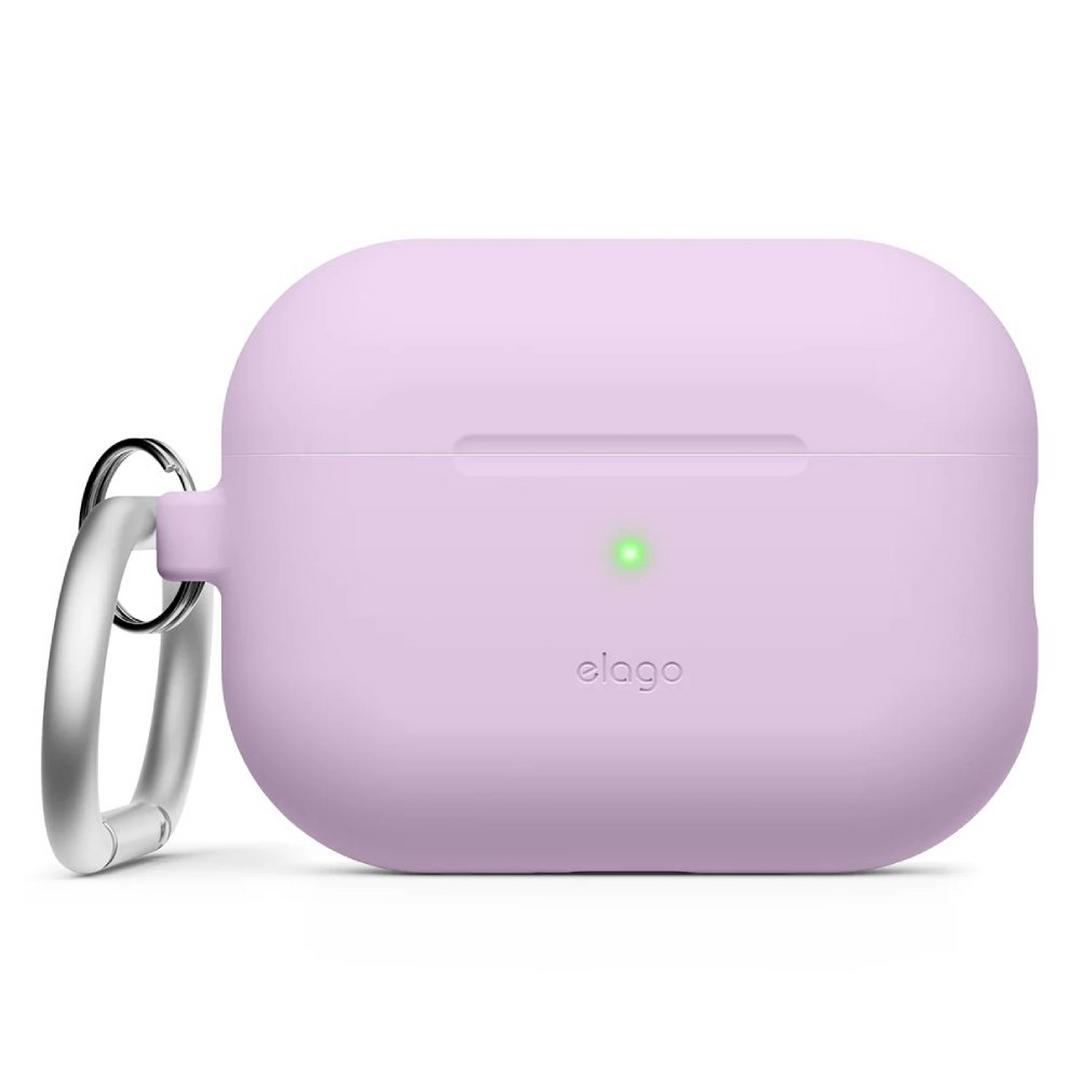 Elago AirPods Pro 2 Silicone Hang Case Lavender