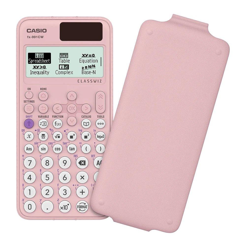 

Casio fx-991cw standard scientific calculator - pink