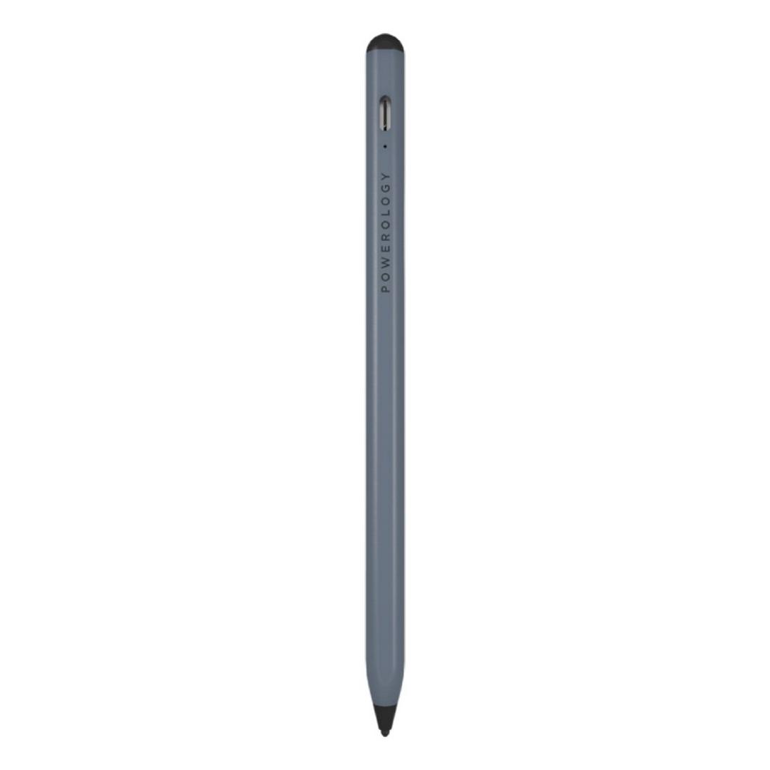 قلم رصاص ذكي 2 في 1 يونيفرسال من باورولوجي - رمادي