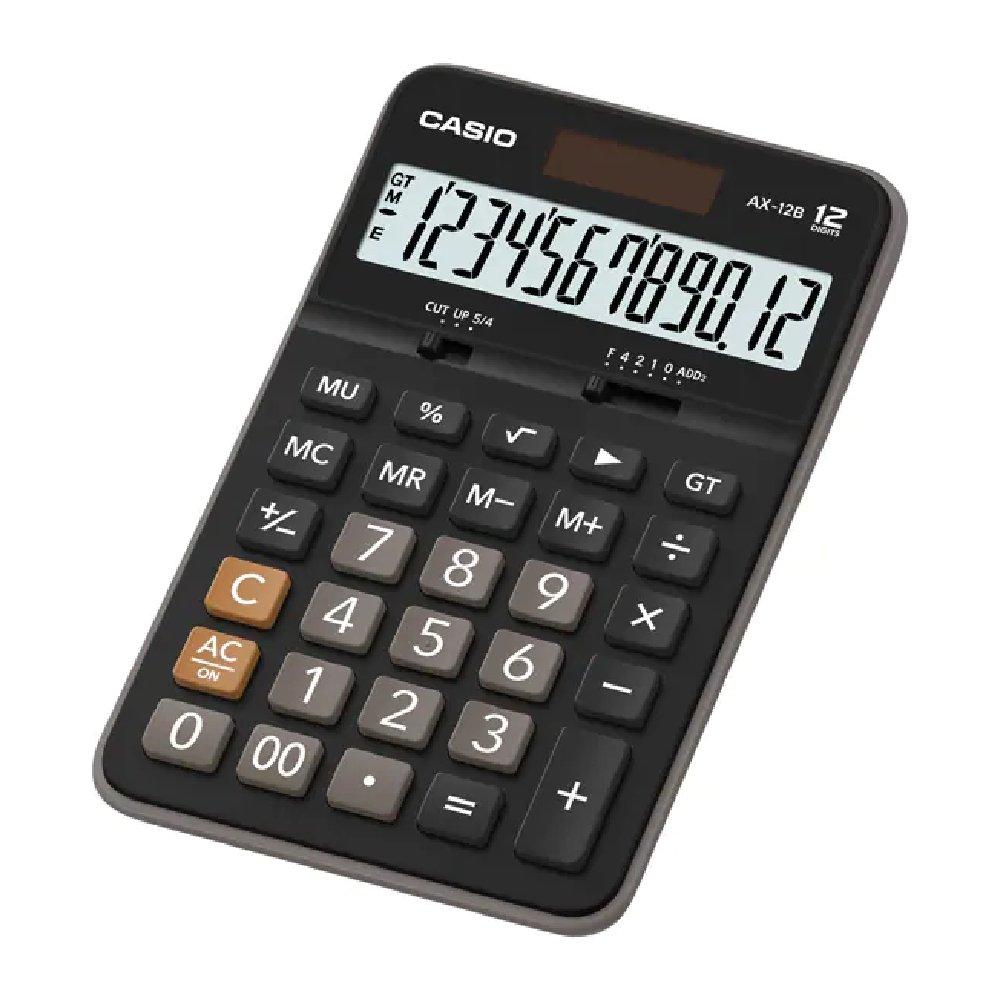 

Casio ax-12b compact desk type practical calculator