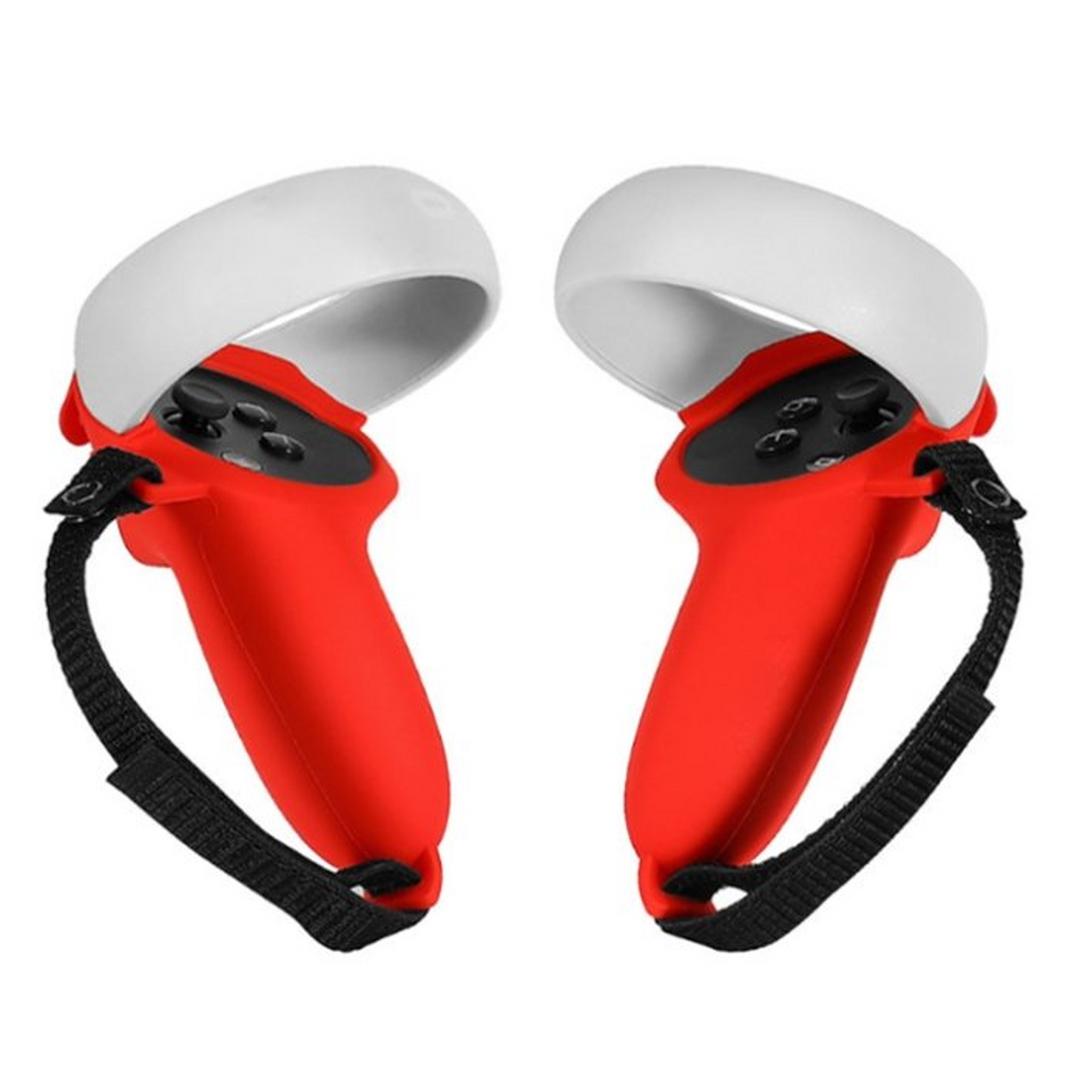 Gamax Oculus Quest 2 Half Pack Handle Cover - Red