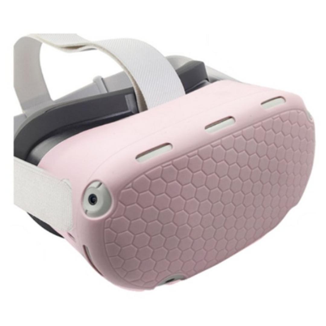 Gamax Oculus Quest 2 Console Silicon Case - Pink