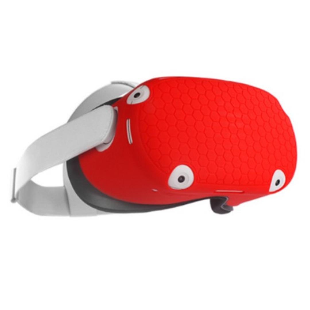 Gamax Oculus Quest 2 Console Silicon Case - Red