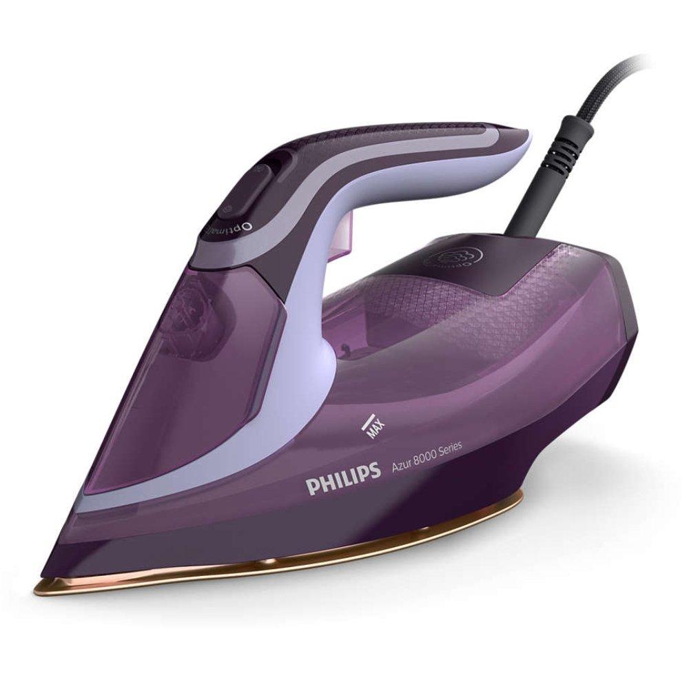 

Philips azur 8000 series steam iron, dst8021/36 - purple