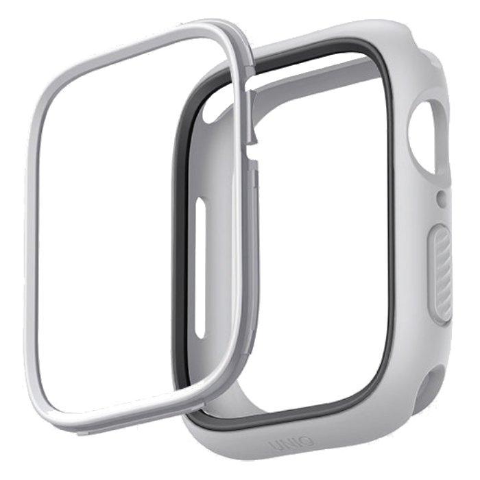 

Uniq moduo case with interchangeable bezels for apple watch 40 / 41mm - stone grey