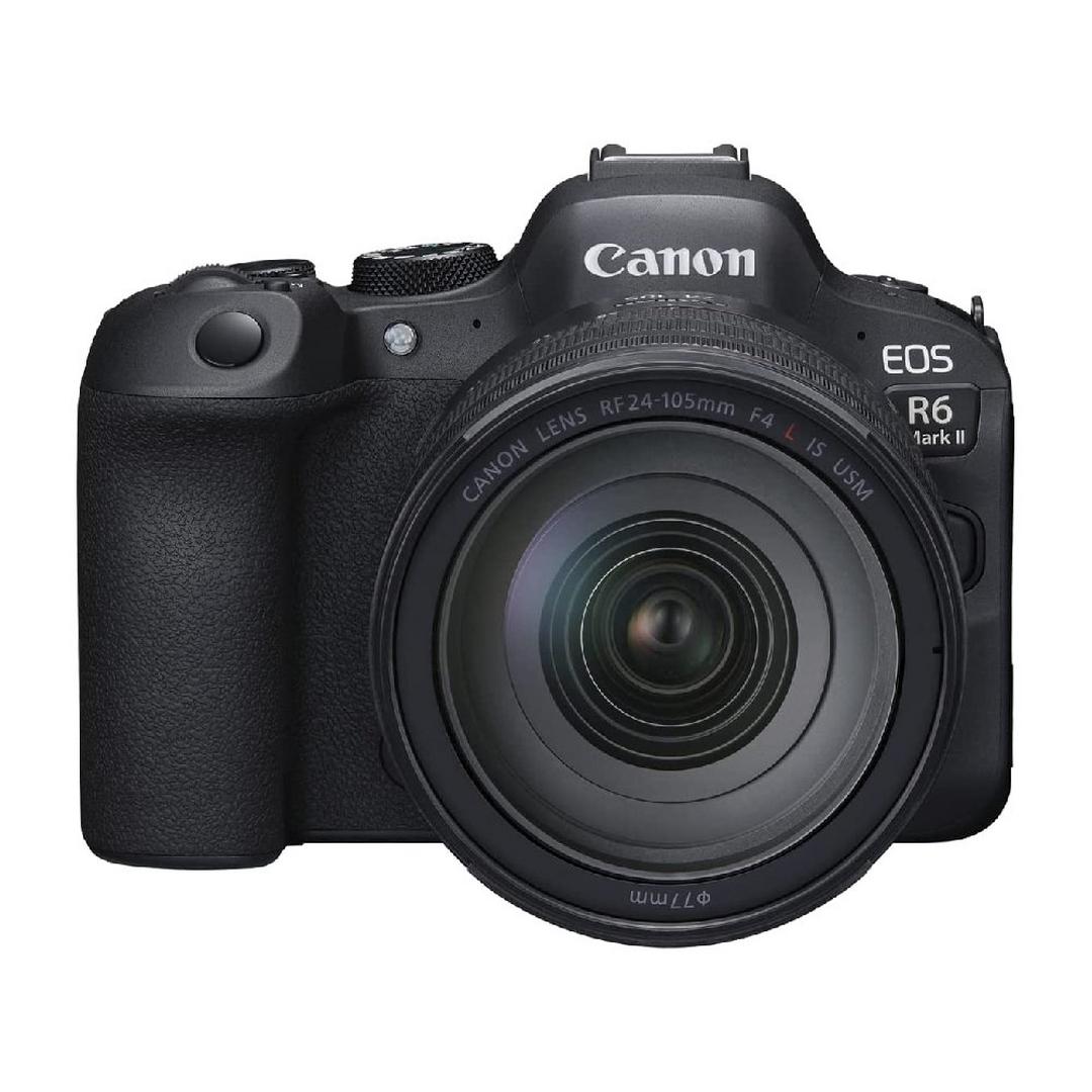 Canon EOS R6 Mark II Full Frame RF Mirrorless Camera & 24-105mm F4 Lens IS USM, 5666C013AA