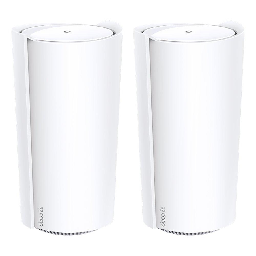 

Tp-link deco mesh, wi-fi 6e, tri-band, 2-pack, xe200-axe11000 - white