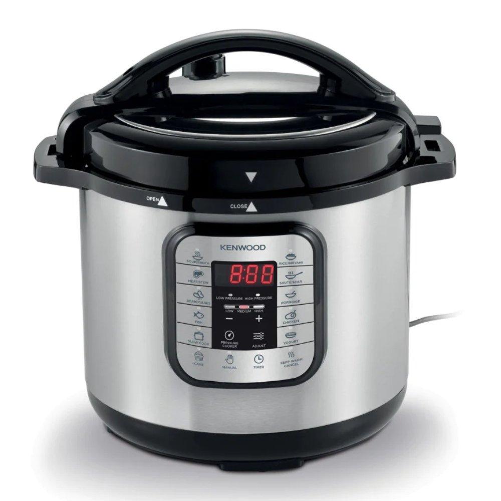 

Kenwood pressure cooker, 1000w, 8l, pcm80. 000ss - black/silver