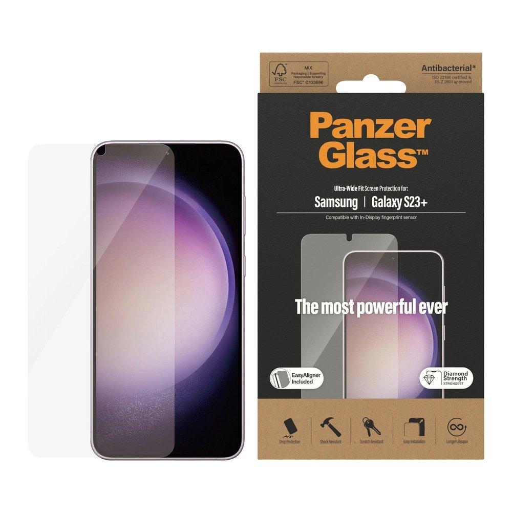 

Panzer ultra-wide fit screen protector for samsung galaxy s+ 2023, 7316-pg