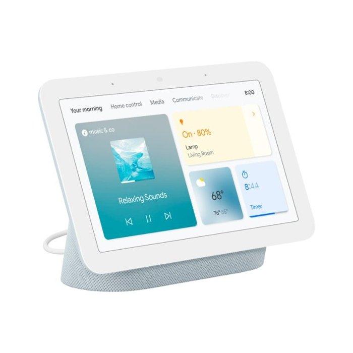 

Google nest hub 2nd gen 7-inch smart home assistant, ga02308-us – mist blue