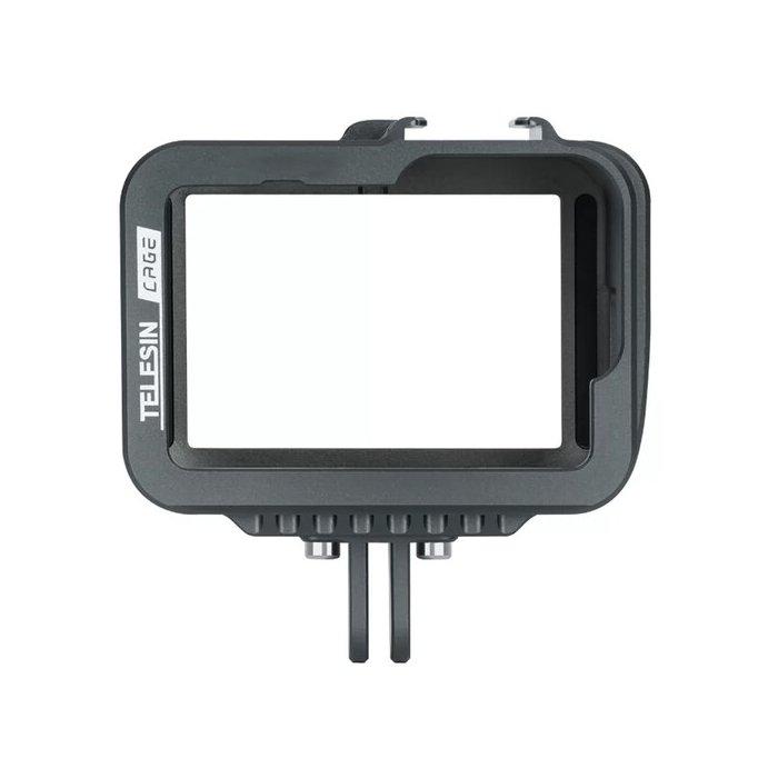 

Telesin aluminum alloy frame case for gopro hero10/9, gp-fms-901 - black