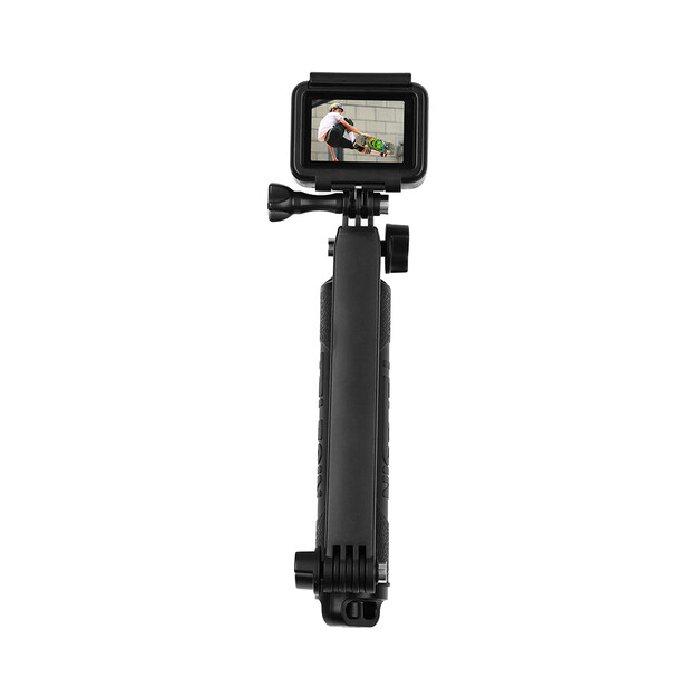 

Telesin 3-way handgrip/monopod with mini tripod for gopro action camera, gp-mfw-300