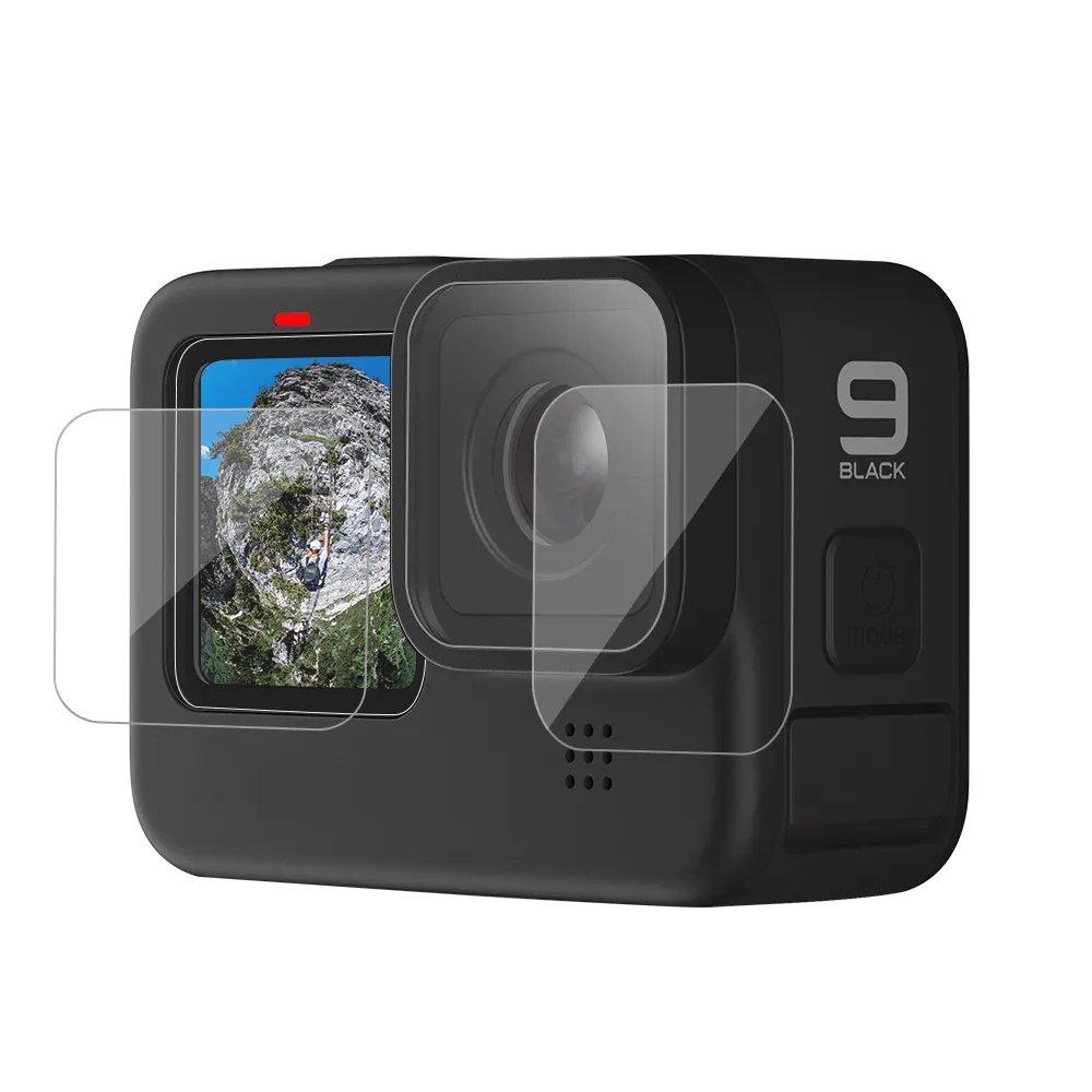 

Telesin tempered glass screen & lens protective film cover for gopro 10 / 9, gp-flm...