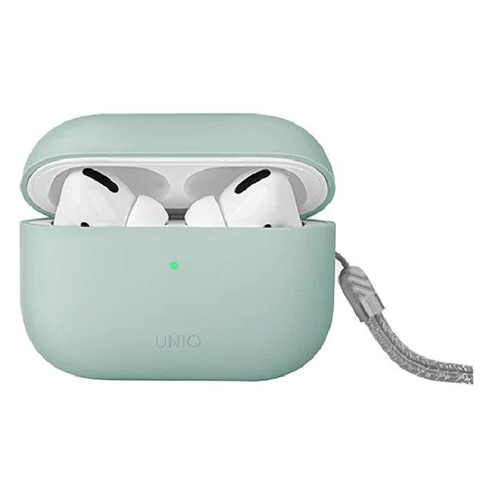 

Uniq lino silicon case for airpods pro 2 - green