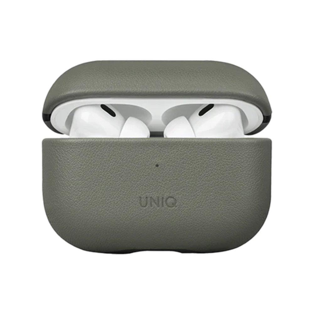 

Uniq genuine leather airpods pro (2nd gen) case - green
