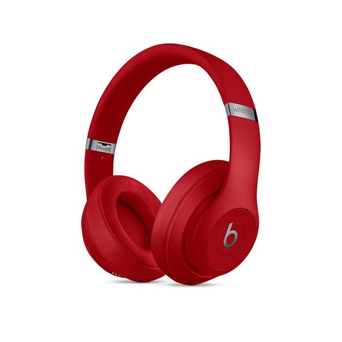 

Beats studio3 wireless over ear headphones, mx412zm/a – red
