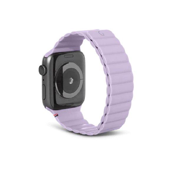 

Pitaka decoded apple watch magnetic strap, silicone, 42/44/45/49mm – lavender