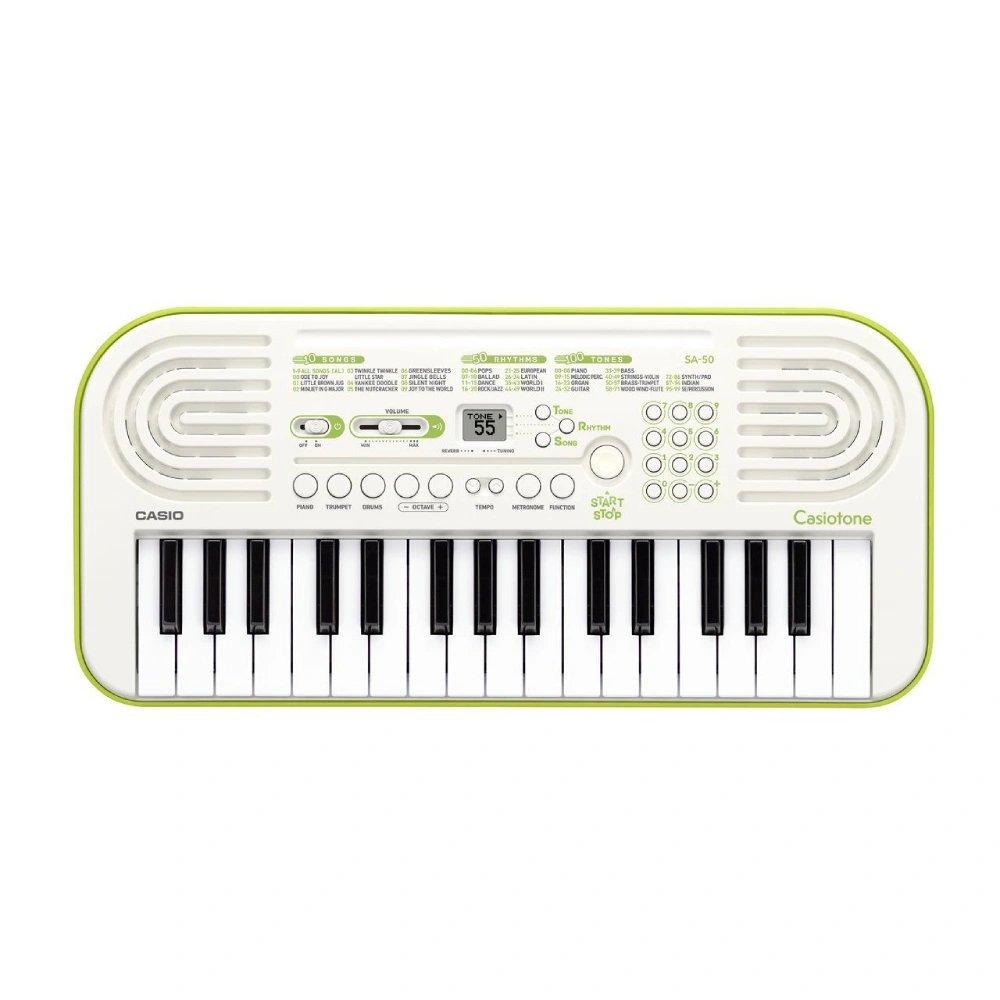 

Casio keyboard instrument for kids (sa-50h2) white