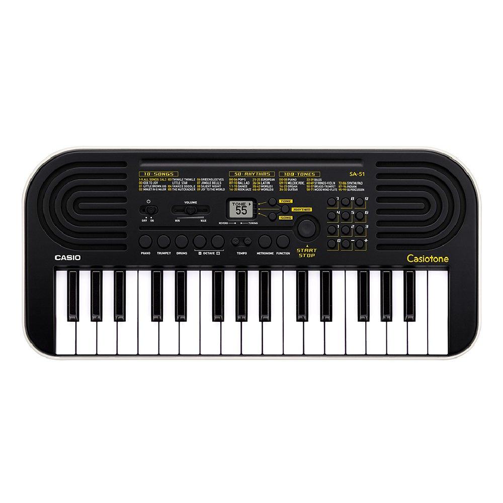 

Casio keyboard instrument for kids (sa-51h2) black