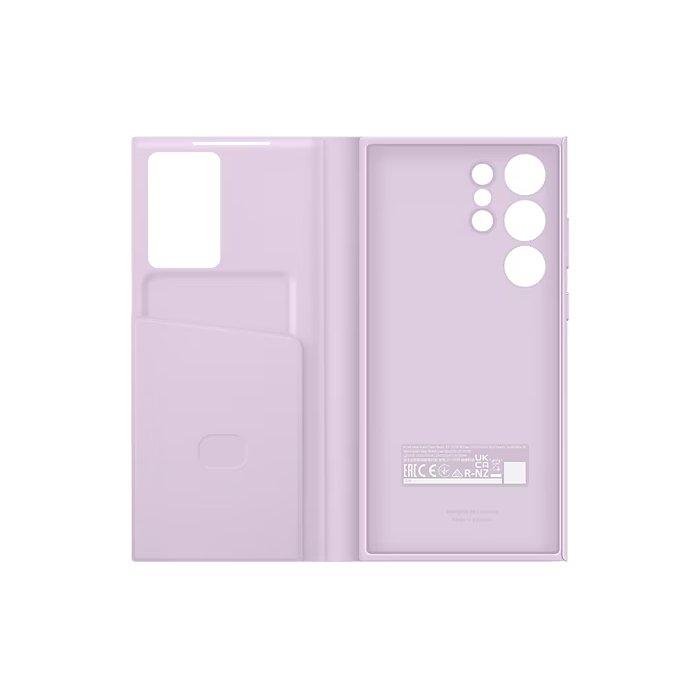 

Samsung galaxy s23 ultra smart view wallet case, ef-zs918cvegww – lavender