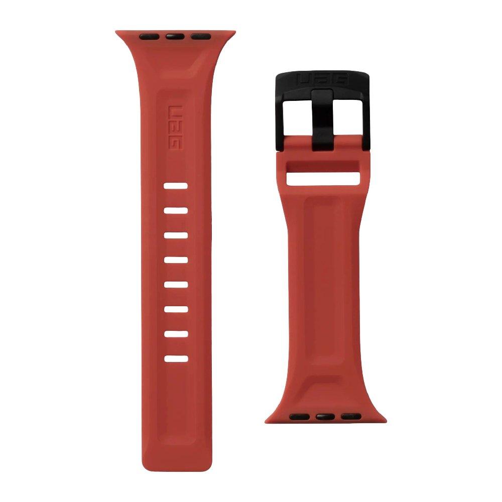 

Uag silicone strap for apple watch 45 mm/44 mm/42 mm/ultra, 191488119191 Red rust