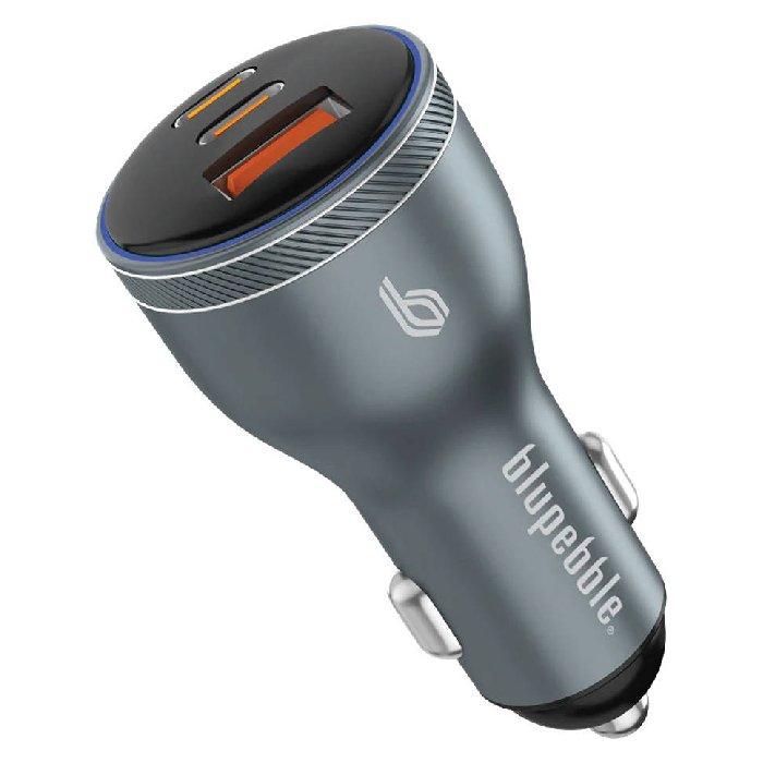 

Blupebble navipower fast car charger 95w with 2 type-c ports and qc 3. 0 - bp-cc001sg