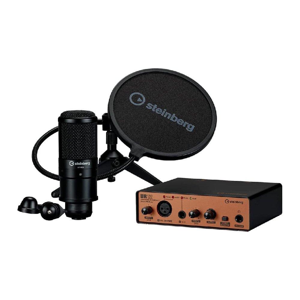 

Steinberg podcast starter pack, ur12 - black
