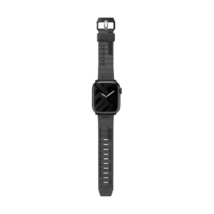 

Skinarma apple watch strap ultra shokku 49mm, sk-shokku49-smoke - smoke