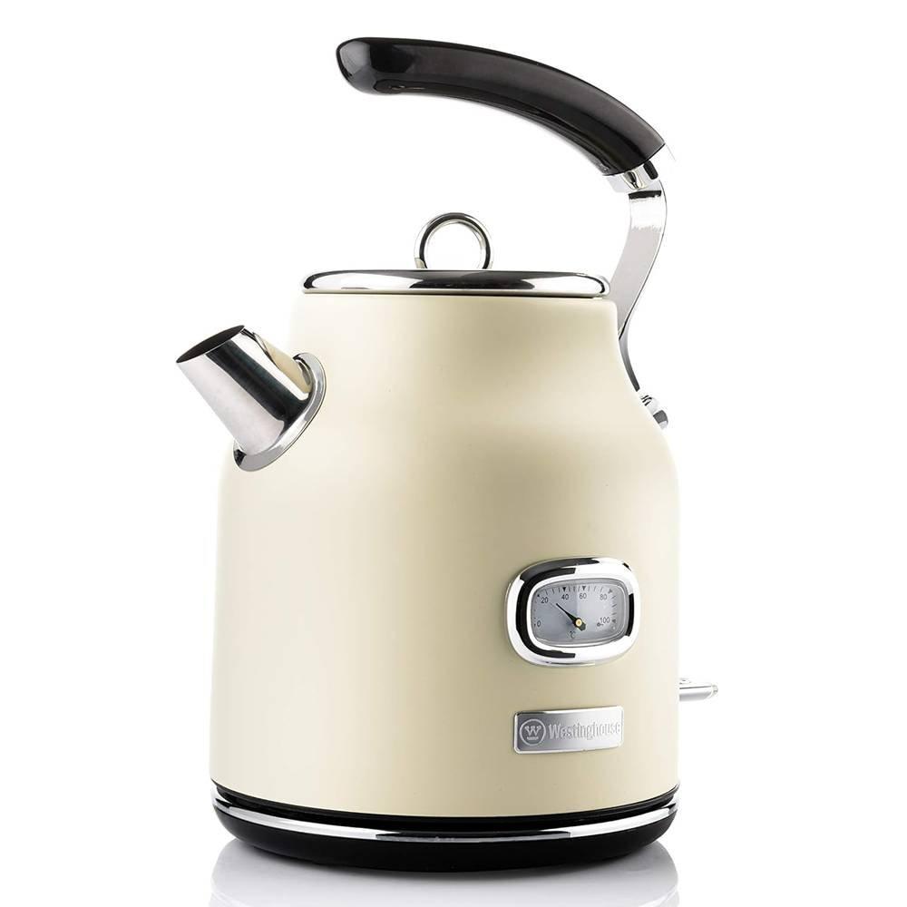 

Westinghouse retro series electric kettle, 1. 7l , 2200w, wkwkh148uwh - white