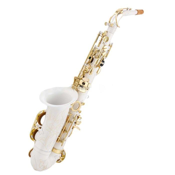 

Artland eb alto saxophone gold lacquer key white body (aas5505cw)