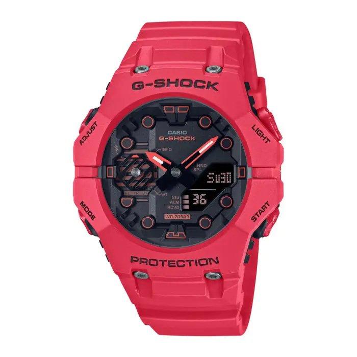 

Casio g-shock youth men's watch, analog/digital, 46mm, ga-b001-4adr - red