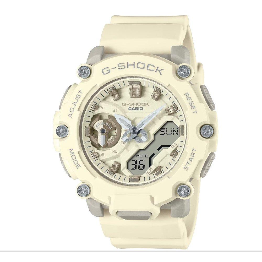 

Casio g-shock youth men's watch, analog/digital, 48mm, gma-s2200-7adr – beige